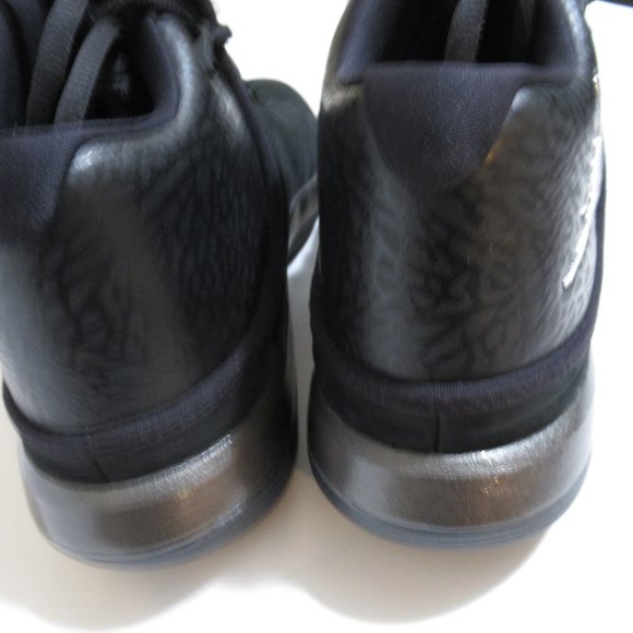 Nike Air Jordan Super.Fly 2017 Flight Black/Chrome Sneakers Men’s Size 10, NEW - Picture 6 of 10